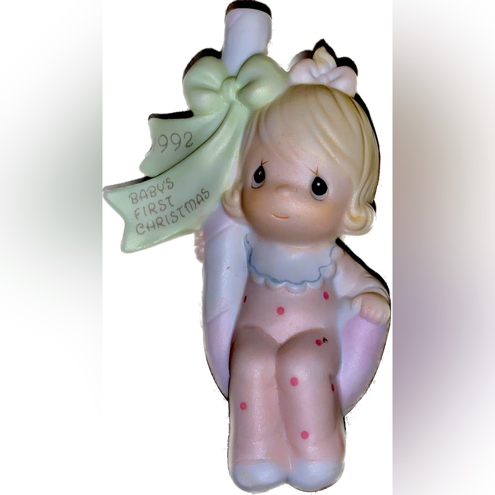 Precious Moments “Baby’s First Christmas “ 1992         31 years old . Brand new